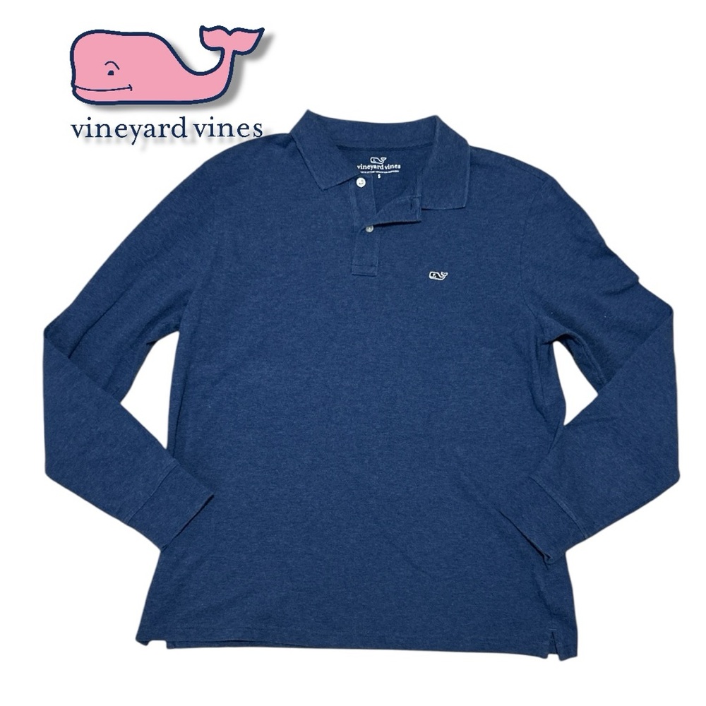 Vineyards Vines Men’s Long Sleeve‎ Stretch Polo - Size S